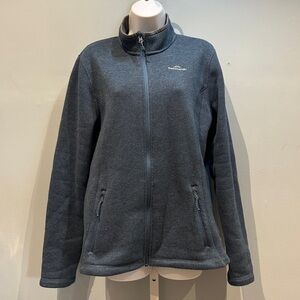 Kathmandu Blue Grey Fleece Jacket Size 14